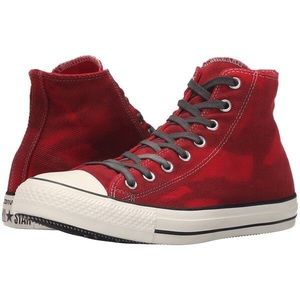 Red Converse Chuck Taylor Shoes
